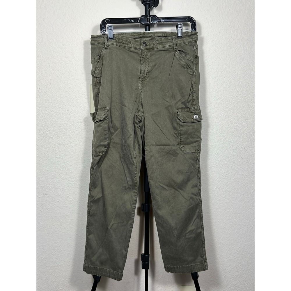 Kuhl Women's Pants Size 10 Green Regular Fit Pre-owned Excellent Condition
